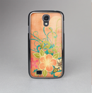 The Vintage Coral Floral Skin-Sert Case for the Samsung Galaxy S4