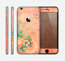 The Vintage Coral Floral Skin for the Apple iPhone 6