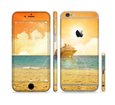 The Vintage Cruise ship at Dusk Sectioned Skin Series for the Apple iPhone 6/6s Plus