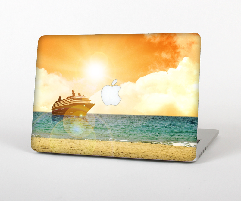 The Vintage Cruise ship at Dusk Skin Set for the Apple MacBook Pro 15" with Retina Display