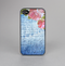 The Vintage Denim & Pink Floral Skin-Sert for the Apple iPhone 4-4s Skin-Sert Case