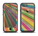 The Vintage Downward Ray of Colors Apple iPhone 6/6s Plus LifeProof Fre Case Skin Set