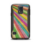 The Vintage Downward Ray of Colors Samsung Galaxy S5 Otterbox Commuter Case Skin Set