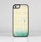 The Vintage Faded Colors with Cracks Skin-Sert Case for the Apple iPhone 5/5s