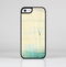 The Vintage Faded Colors with Cracks Skin-Sert Case for the Apple iPhone 5c