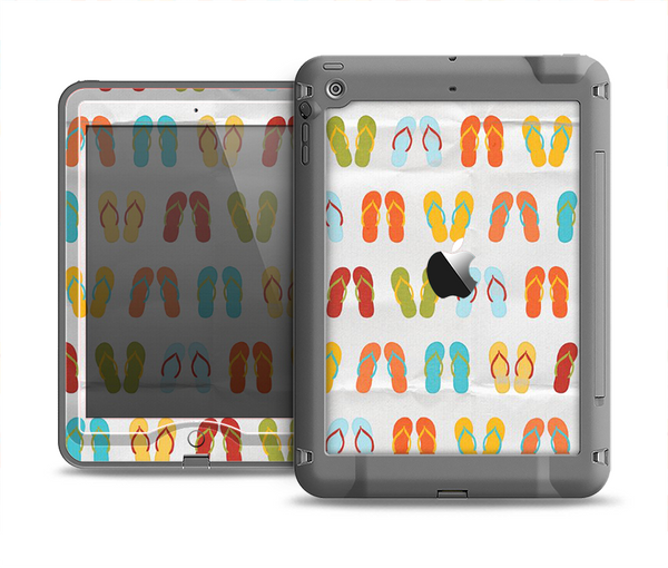 The Vintage Flip-Flops Apple iPad Mini LifeProof Nuud Case Skin Set