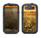 The Vintage Glowing Orange Field Samsung Galaxy S3 LifeProof Fre Case Skin Set