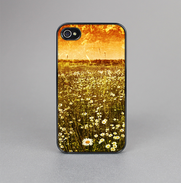 The Vintage Glowing Orange Field Skin-Sert for the Apple iPhone 4-4s Skin-Sert Case