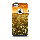 The Vintage Glowing Orange Field Skin for the iPhone 5c OtterBox Commuter Case