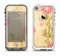 The Vintage Golden Flowers Apple iPhone 5-5s LifeProof Fre Case Skin Set