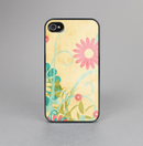 The Vintage Golden Flowers Skin-Sert for the Apple iPhone 4-4s Skin-Sert Case
