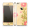 The Vintage Golden Flowers Skin Set for the Apple iPhone 5