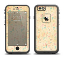 The Vintage Golden Tiny Polka Dots Apple iPhone 6/6s LifeProof Fre Case Skin Set