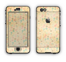 The Vintage Golden Tiny Polka Dots Apple iPhone 6 LifeProof Nuud Case Skin Set