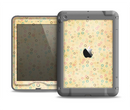 The Vintage Golden Tiny Polka Dots Apple iPad Mini LifeProof Nuud Case Skin Set