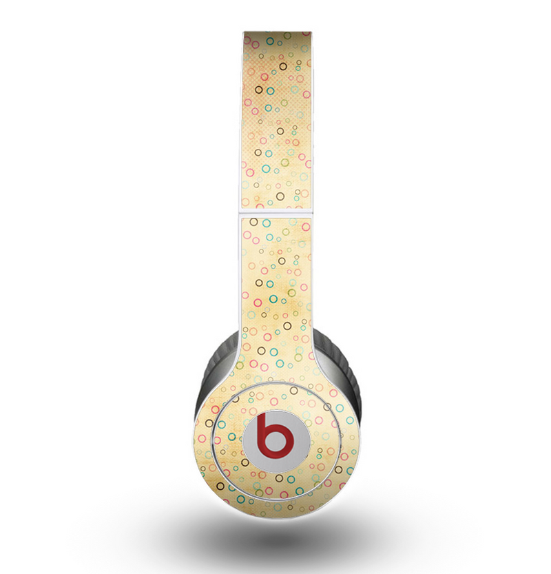 The Vintage Golden Tiny Polka Dots Skin for the Beats by Dre Original Solo-Solo HD Headphones