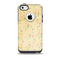The Vintage Golden Tiny Polka Dots Skin for the iPhone 5c OtterBox Commuter Case