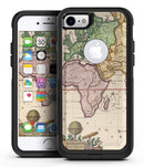 The Vintage Grand Ocean Map 3 - iPhone 7 or 8 OtterBox Case & Skin Kits