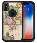 The Vintage Grand Ocean Map 4 - iPhone X OtterBox Case & Skin Kits