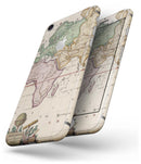 The Vintage Grand Ocean Map - Skin-kit for the iPhone 8 or 8 Plus