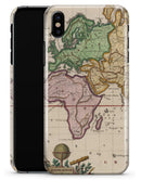 The Vintage Grand Ocean Map - iPhone X Clipit Case