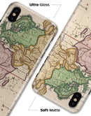 The Vintage Grand Ocean Map - iPhone X Clipit Case