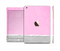 The Vintage Gray & Pink Texture Full Body Skin Set for the Apple iPad Mini 3