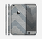 The Vintage Gray Textured Chevron Pattern Wide V3 Skin for the Apple iPhone 6 Plus