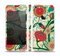The Vintage Green Floral Vector Pattern Skin Set for the Apple iPhone 5