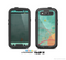 The Vintage Green Grunge Texture with Orange Skin For The Samsung Galaxy S3 LifeProof Case