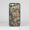 The Vintage Green Pastel Flower pattern Skin-Sert Case for the Apple iPhone 5/5s