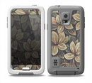 The Vintage Green Pastel Flower pattern Skin Samsung Galaxy S5 frē LifeProof Case