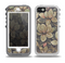 The Vintage Green Pastel Flower pattern Skin for the iPhone 5-5s OtterBox Preserver WaterProof Case