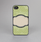 The Vintage Green Polka With Brown Strip Skin-Sert for the Apple iPhone 4-4s Skin-Sert Case