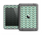 The Vintage Green & Tan Chevron Pattern Apple iPad Air LifeProof Fre Case Skin Set
