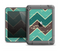 The Vintage Green & Tan Chevron Pattern V2 Apple iPad Air LifeProof Fre Case Skin Set