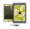 The Vintage Green & White Floral Pattern Skin for the Apple iPad Mini LifeProof Case