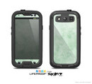 The Vintage Grungy Green Surface Skin For The Samsung Galaxy S3 LifeProof Case