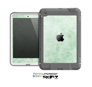 The Vintage Grungy Green Surface Skin for the Apple iPad Mini LifeProof Case