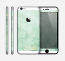 The Vintage Grungy Green Surface Skin for the Apple iPhone 6