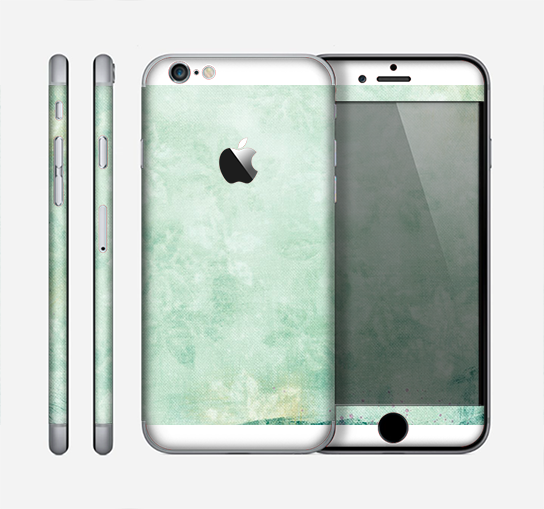 The Vintage Grungy Green Surface Skin for the Apple iPhone 6