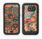 The Vintage Hand-Painted Coral Abstract Pattern Full Body Samsung Galaxy S6 LifeProof Fre Case Skin Kit