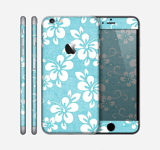 The Vintage Hawaiian Floral Skin for the Apple iPhone 6 Plus