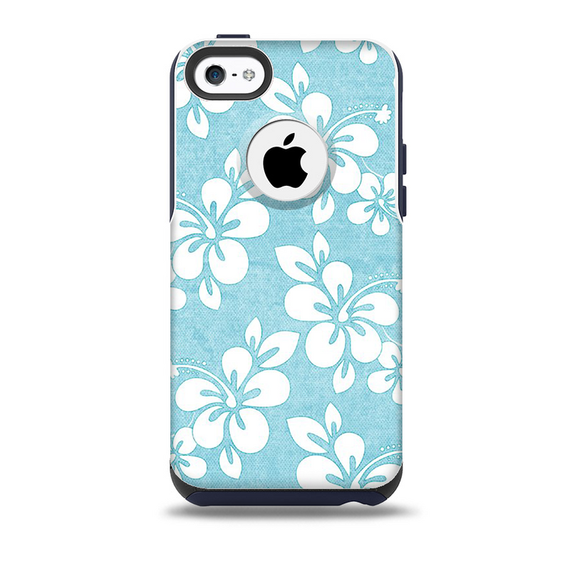 The Vintage Hawaiian Floral Skin for the iPhone 5c OtterBox Commuter Case