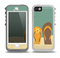 The Vintage His & Her Flip Flops Beach Scene Skin for the iPhone 5-5s OtterBox Preserver WaterProof Case
