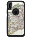 The Vintage Ireland Map  2 - iPhone X OtterBox Case & Skin Kits