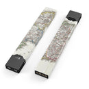 The Vintage Ireland Map  - Premium Decal Protective Skin-Wrap Sticker compatible with the Juul Labs vaping device