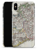 The Vintage Ireland Map  - iPhone X Clipit Case