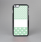The Vintage Light Green Polka Dot With White Strip copy Skin-Sert Case for the Apple iPhone 6 Plus