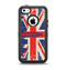 The Vintage London England Flag Apple iPhone 5c Otterbox Defender Case Skin Set